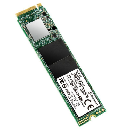 Накопитель твердотельный TS512GMTE110S 512GB M.2 2280 PCIe Gen3x4 3D TLC DRAM-less Transcend 1000473681