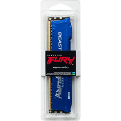 Память оперативная KF316C10B/8 8GB 1600MHz DDR3 CL10 DIMM FURY Beast Blue KINGSTON 1000632712