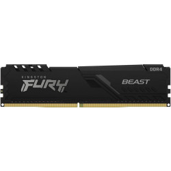 Память оперативная KF432C16BB/4 4GB 3200MHz DDR4 CL16 DIMM FURY Beast Black KINGSTON 1000632740