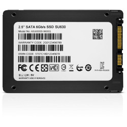 Накопитель твердотельный ASU630SS-960GQ-R 960GB SSD SU630 QLC 2.5дюйм SATAIII 3D NAND / without 2.5 to 3.5 brackets ADATA 1000526508