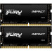 Память оперативная KF426S16IBK2/64 64GB 2666MHz DDR4 CL16 SODIMM (Kit of 2) FURY Impact KINGSTON 1000632901