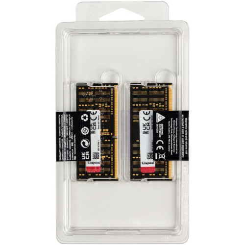 Память оперативная KF426S16IBK2/64 64GB 2666MHz DDR4 CL16 SODIMM (Kit of 2) FURY Impact KINGSTON 1000632901