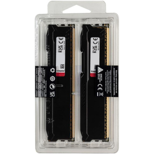 Память оперативная KF318C10BBK2/8 8GB 1866MHz DDR3 CL10 DIMM (Kit of 2) FURY Beast Black KINGSTON 1000632726