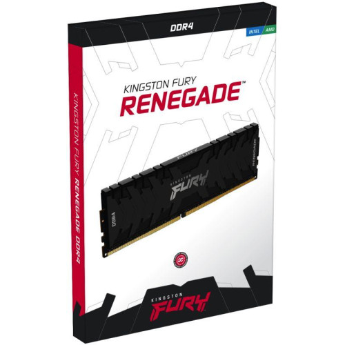 Память оперативная KF446C19RBK2/16 16GB 4600MHz DDR4 CL19 DIMM (Kit of 2) FURY Renegade Black KINGSTON 1000632850