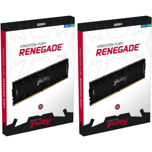 Память оперативная KF426C13RBK4/32 32GB 2666MHz DDR4 CL13 DIMM (Kit of 4) FURY Renegade Black KINGSTON 1000632854