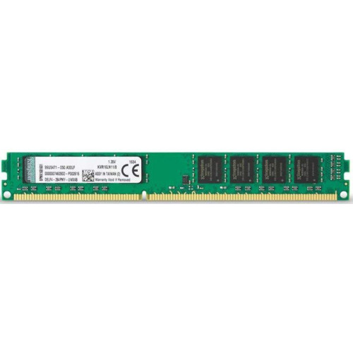 Память оперативная KVR16LN11/8WP 8GB 1600MHz DDR3L Non-ECC CL11 DIMM 1.35В (Select Regions ONLY) KINGSTON 1000623227