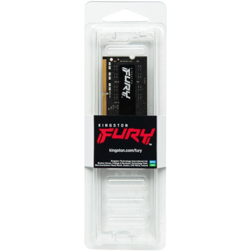 Память оперативная KF426S15IB/8 8GB 2666MHz DDR4 CL15 SODIMM FURY Impact KINGSTON 1000632880