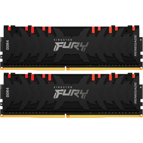 Память оперативная KF432C16RBAK2/16 16GB 3200MHz DDR4 CL16 DIMM (Kit of 2) FURY Renegade RGB KINGSTON 1000632844