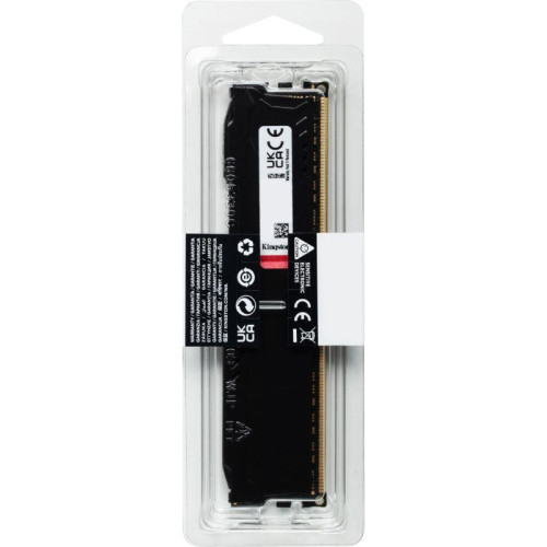 Память оперативная KF316C10BB/8 8GB 1600MHz DDR3 CL10 DIMM FURY Beast Black KINGSTON 1000632727