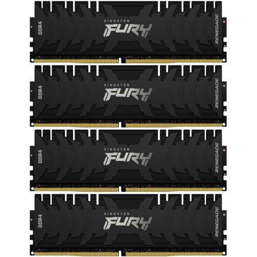 Память оперативная KF426C13RBK4/32 32GB 2666MHz DDR4 CL13 DIMM (Kit of 4) FURY Renegade Black KINGSTON 1000632854