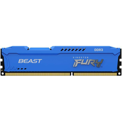 Память оперативная KF316C10B/8 8GB 1600MHz DDR3 CL10 DIMM FURY Beast Blue KINGSTON 1000632712