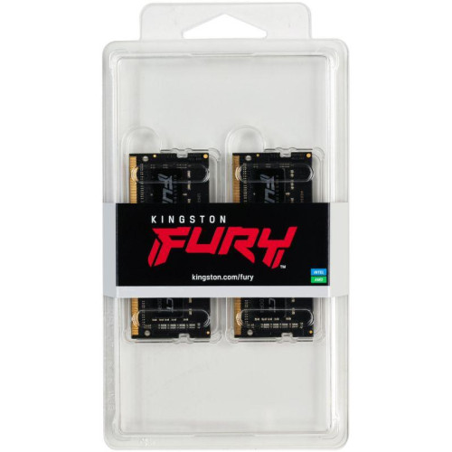 Память оперативная KF426S15IBK2/16 16GB 2666MHz DDR4 CL15 SODIMM (Kit of 2) FURY Impact KINGSTON 1000632889