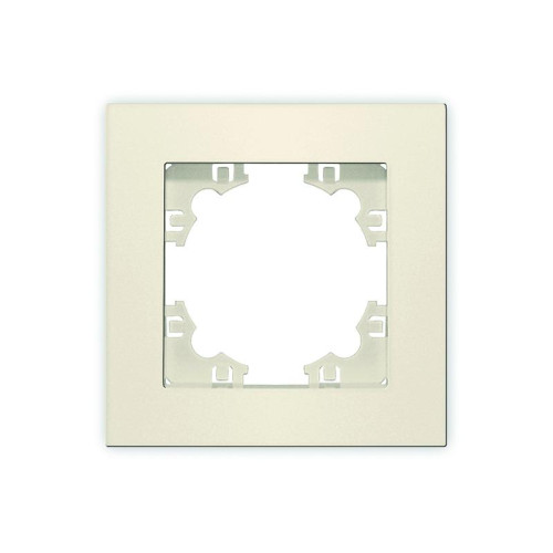 Рамка 1-м Афина сл. кость (ivory) Universal A0053-I