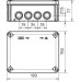 Коробка распределительная 190х150х77мм T160 7хM25 5хM32 IP66 свет. сер. OBO 2007093