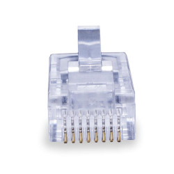 Коннектор 8P8C UTP 5e 50U (RJ-45) 2pb (уп.100шт.) SUPRLAN 10-0241