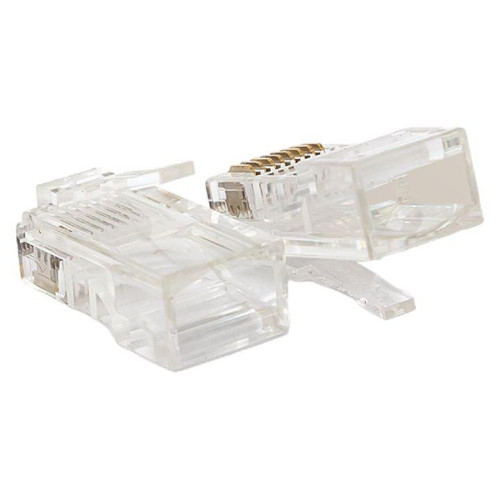 Коннектор RJ45 (8P8C) кат.5E неэкранир. TERACOM универс. (уп.50шт) EKF TRC-PLUG-5EUTP-50