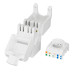 Модуль Keystone Jack RJ45 (8P8C) UTP кат.6 без инструмента SUPRLAN 10-0342