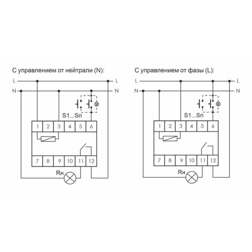 Реле импульсное BIS-413i (установка на DIN-рейку; с встроенным таймером; для нагрузки с больш. пусков. током (160А/20мс)) F&F EA01.005.019