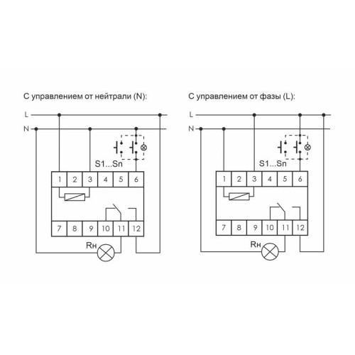 Реле импульсное BIS-413 (с встроенным таймером; монтаж на DIN-рейке 230В 16А 1P IP20) F&F EA01.005.003