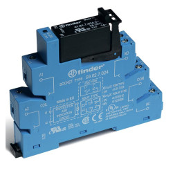 Модуль интерфейсный твердотельное реле выход 5А (24В DC) 24В DC P20 винт. клеммы FINDER 383170249024