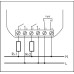 Реле промежуточное PK-2Z-230 100-265В AC/DC 16А 2NO/NC для установки в монтаж. коробку d=60мм IP20 F&F EA06.001.049