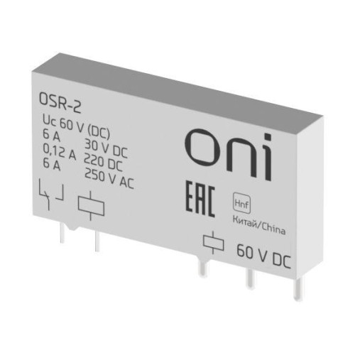 Реле ультратонкое OSR 1C 60В DC ONI OSR-2