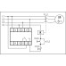 Реле контроля наличия и чередования фаз CKF-316 (монтаж на DIN-рейке 35мм 3х400/230+N 8А 1P IP20) F&F EA04.002.005
