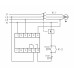 Реле контроля изоляции RKI (для контроля сопротивления изоляции в обмотках электродвигателей монтаж на DIN-рейке 35мм) F&F EА05.003.001