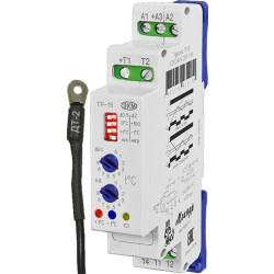 Реле температурное ТР-15 ACDC24B/AC230B УХЛ4 с ТД-2 дискретная регулировка диапазон температур -55 +125град.С режимы 