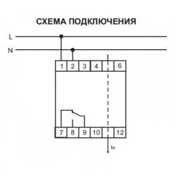 Реле тока EPP-618 (многофункциональное; диапазон контролируемых токов 0.5-50А (с внешними трансформаторами тока более до 999А); монтаж на DIN-рейке 35мм 150-250В AC 16А 1P IP20) F&F EA03.004.007