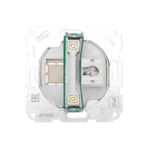 Розетка компьютерная СП DEA RJ45 механизм беж. Kranz KR-78-0253