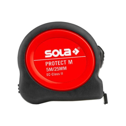 Рулетка магнитная Protect M PE 525 L=5м 25мм II класс SOLA 50570601