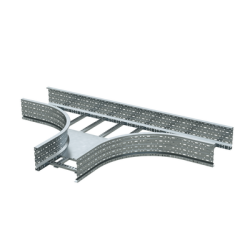 Ответвитель для лестн. лотка Т-образ. 80х1000 R-660 гор. цинк DKC ULT680HDZ
