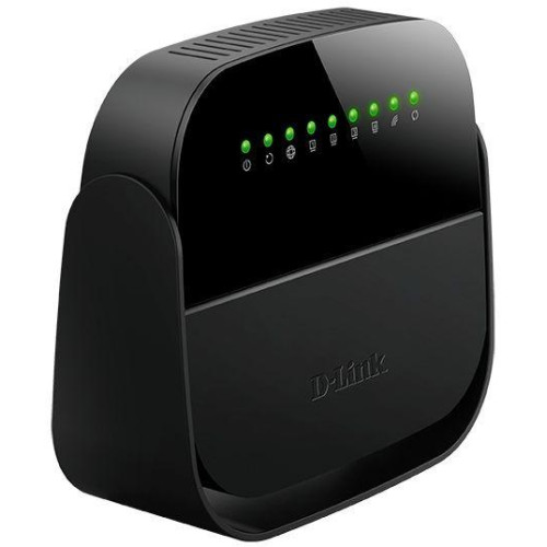 Роутер беспроводной DSL-2640U/R1A N150 ADSL2+/VDSL2 черн. D-Link 1792740