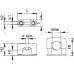 Скоба крепежная d15-25мм 3081 LGR OBO 2124254