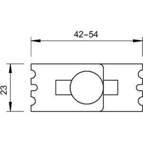 Комплект соединительный для лотка угловой GEV 36 FT OBO 6016723