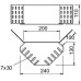 Соединитель угловой для лотка REV 110 DD OBO 6069339