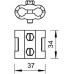 Соединитель паралл. Rd8-10 омеднен. 260 8-10 MS OBO 5315654