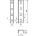 Комплект соединительный для профиля US 3 гор. цинк VUS 3 FT OBO 6018513