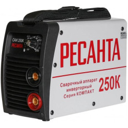 Инвертор сварочный САИ-250К 250А d6 140-240В IP21 (компактный) Ресанта 65/38