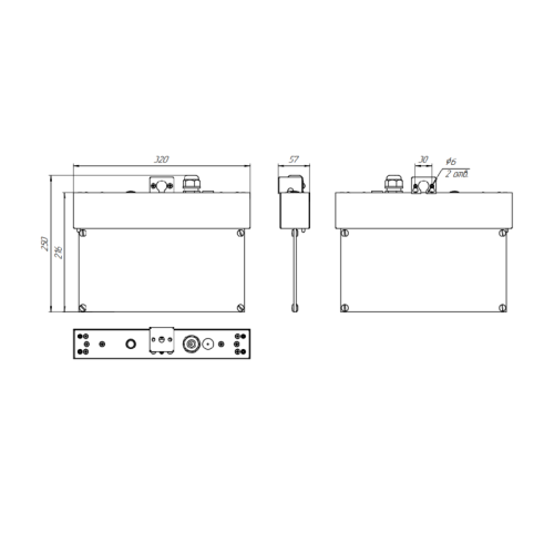 Указатель световой BS-MITRA-73-S1-INEXI2 автономный Белый свет a15603