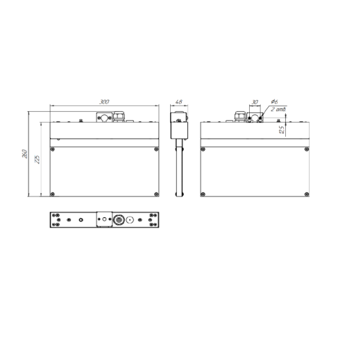 Указатель световой BS-NEXTRINO-71-S1-INEXI3 White Белый свет a15516