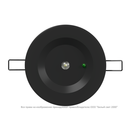 Светильник аварийный BS-ARUNA-81-L3-INEXI2 IP65 Black Белый Свет a31368
