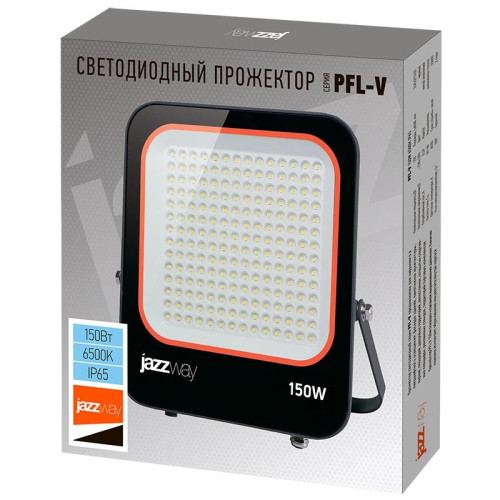 Прожектор светодиодный PFL-V 150Вт 6500К IP65 JazzWay 5039773