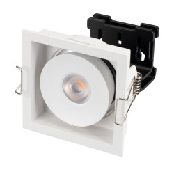 Светильник светодиодный CL-SIMPLE-S80x80-9W Warm3000 WH 45 deg IP20 металл Arlight 026874