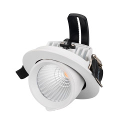 Светильник LTD-EXPLORER-R100-12W Warm3000 (WH 38 deg) IP20 металл 3 года Arlight 024026