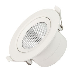 Светильник LTD-POLAR-TURN-R105-10W WARM3000 (WH 36 DEG 230V) (IP20 пластик 3 года) Arlight 032867