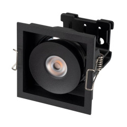 Светильник CL-SIMPLE-S80x80-9W Day4000 BK 45 deg IP20 металл 3 года Arlight 026875