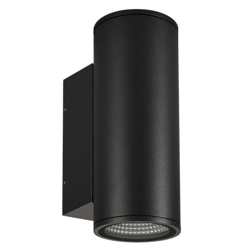 Светильник светодиодный LGD-FORMA-WALL-TWIN-R90-2x12W Day4000 BK 44 deg 230В IP54 метал. Arlight 037251