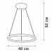 Светильник светодиодный LED 27Вт 3000К 1490лм Vitaluce V04600-13/1S